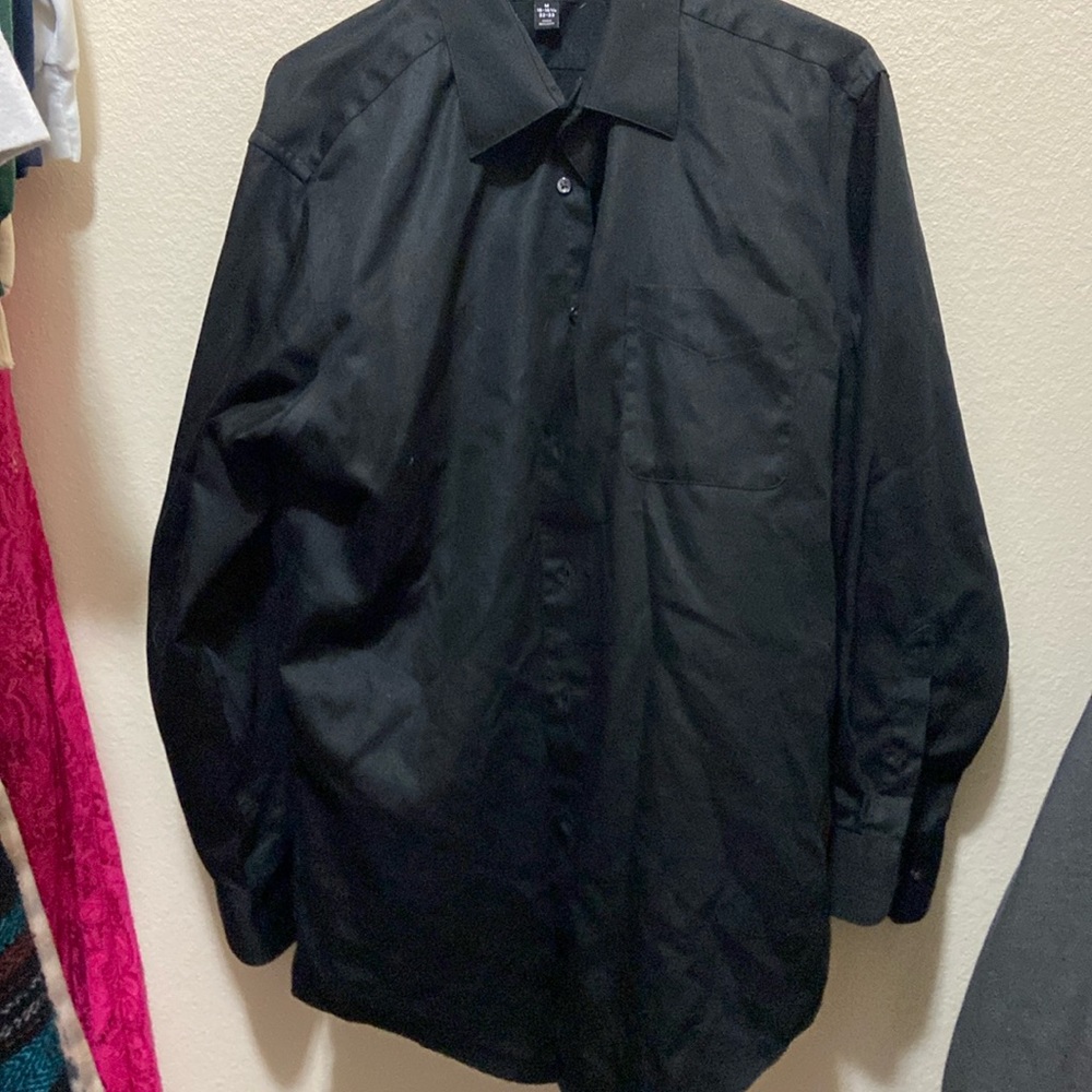 Men’s Satin Button Down